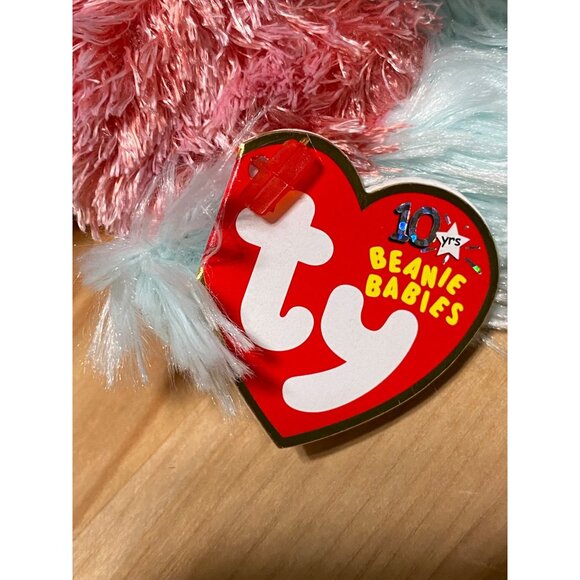 TY Beanie Babies 10th Anniversary Turkey Plush Toy - Picture 6 of 10